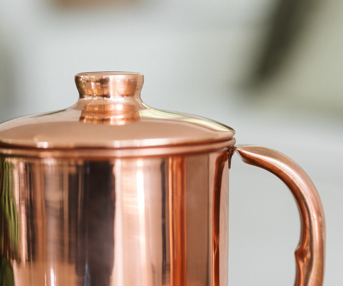 How do you keep copper shiny?