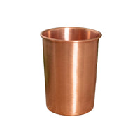 Kopero Copper Cup Smooth 300 ml pure copper, product photo on white background