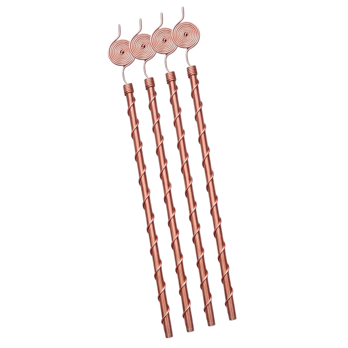 Kopero Electroculture 60 cm, four copper antennas made of pure copper, product photo on white background