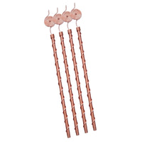 Kopero Electroculture 60 cm, four copper antennas made of pure copper, product photo on white background
