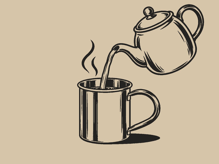 Fill it with water, tea or coffee
