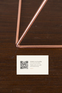 Detail photo of the copper tube, Kopero Pyramid Energizer Large (23.56 cm) with thank-you card