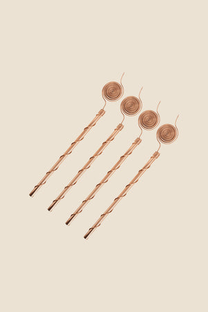 Kopero Electroculture 30 cm, four 30 cm antennas on a white background