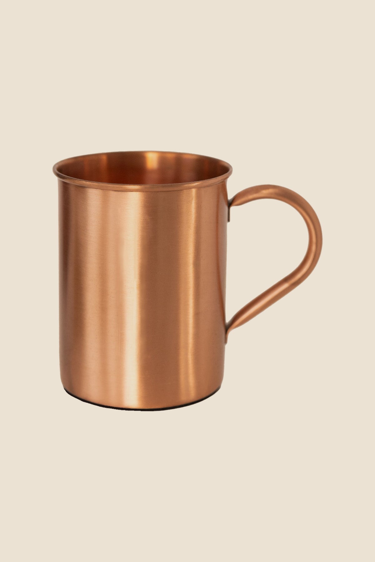 Kopero Copper Mug Smooth, product photo on a white background