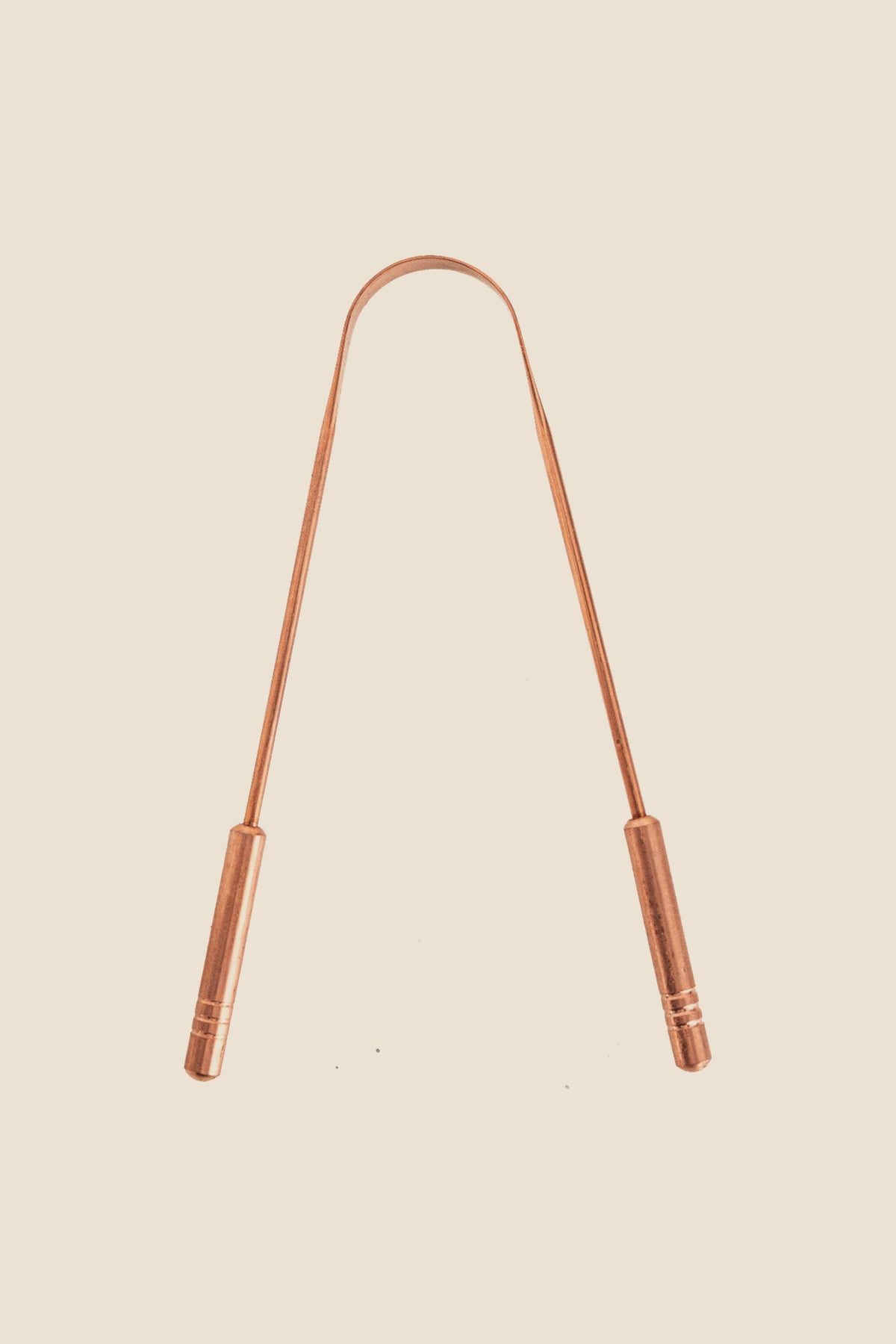 Kopero Copper Tongue Scraper, product photo on a white background