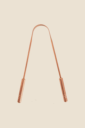 Kopero Copper Tongue Scraper, product photo on a white background